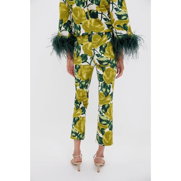 TUCKERNUCK Giverny Gardens Stretch Cotton Ashford Pant Size L NWT - Picture 2 of 7